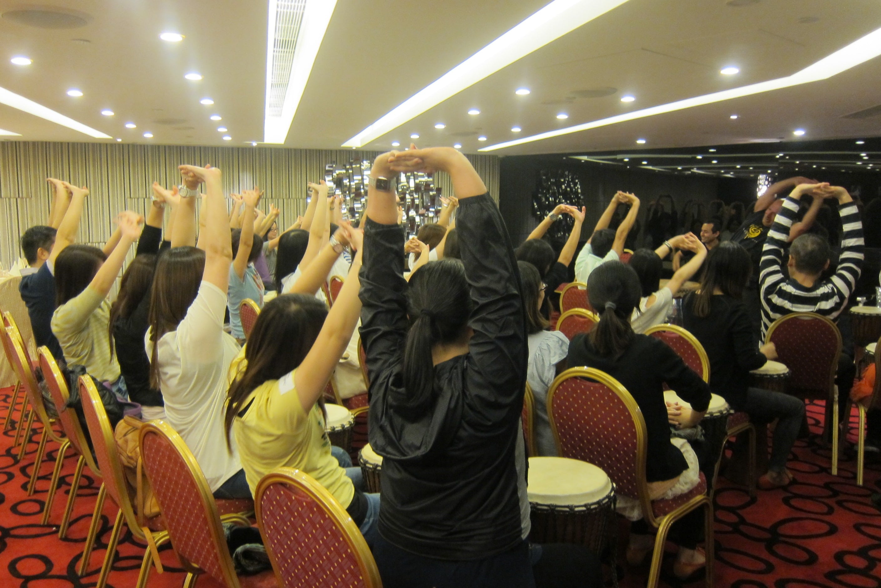 HUMAN RHYTHMS GROUP DRUMMING